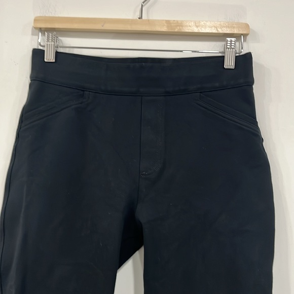 Spanx The Perfect Pant Ankle Back Seam Skinny Classic Black Size M - Picture 12 of 16